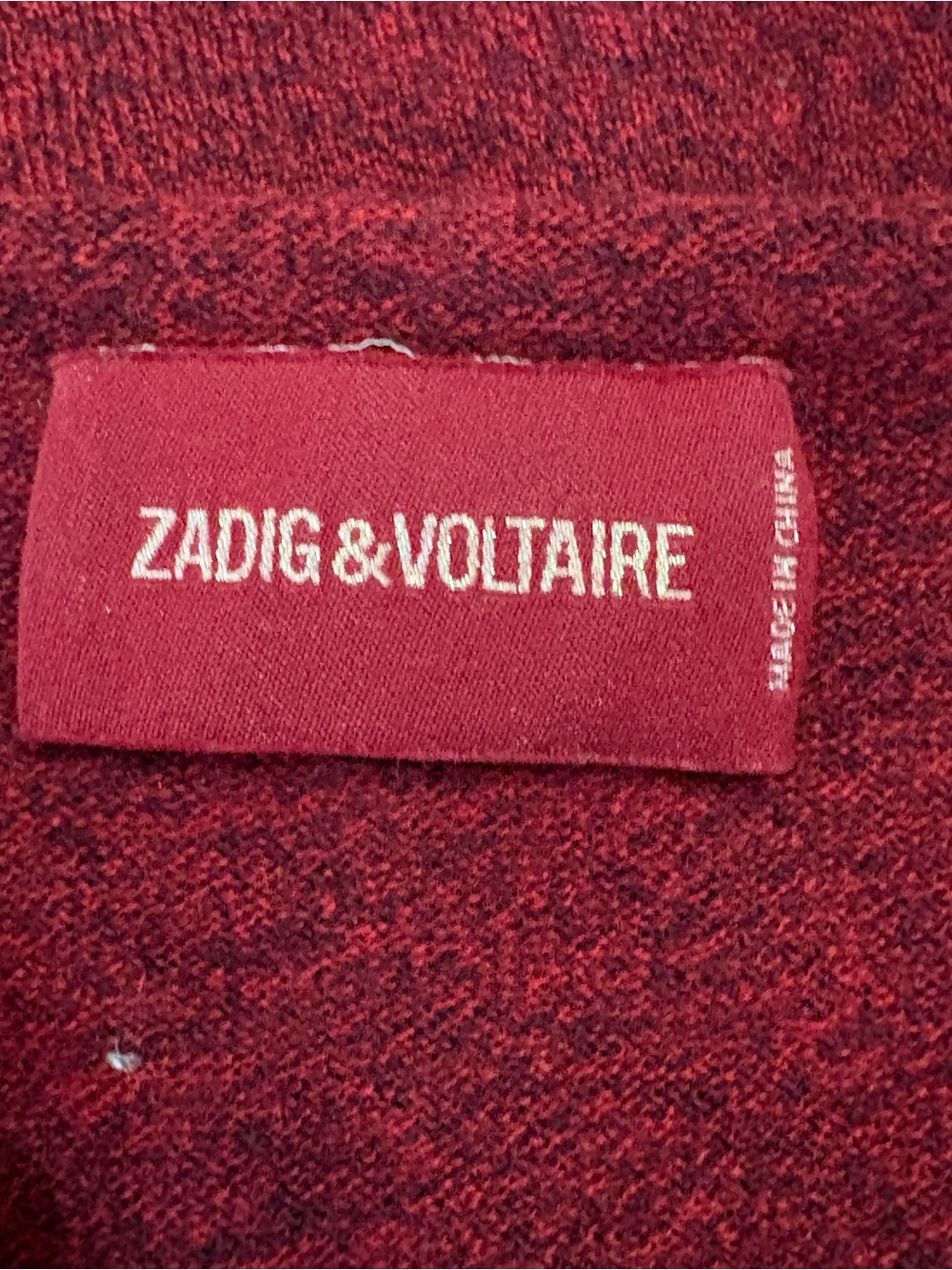 ZADIG &‎ VOLTAIRE WOOL SWEATER WITH SEQUIN EMBELLISHMENT SIZE
SMALL - Picture 10 of 11